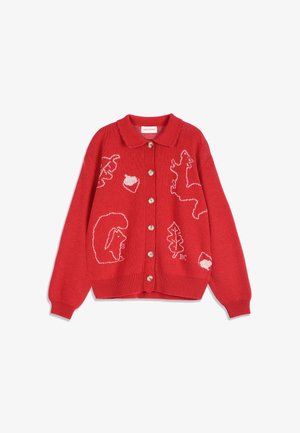 Bobo Choses, FOREST SCENE - Gilet - red