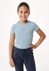 Mexx SHORT SLEEVE  - Jednoduché tričko - soft blue