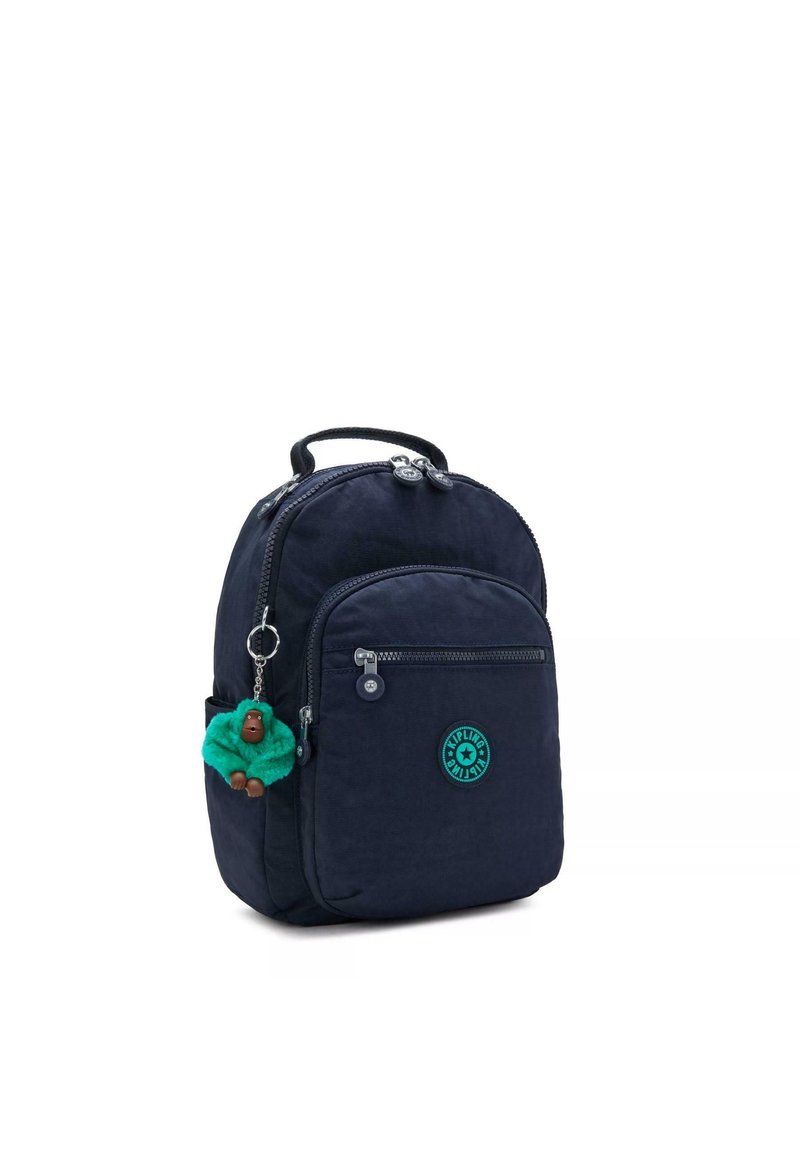 Kipling SEOUL S BTS Cartable d'école blue green block/bleu roi