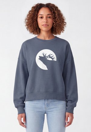 watapparel, RÖHRENDER HIRSCH - Sweater - blue grey