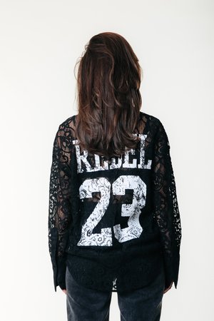 TALIA - Blusa - black