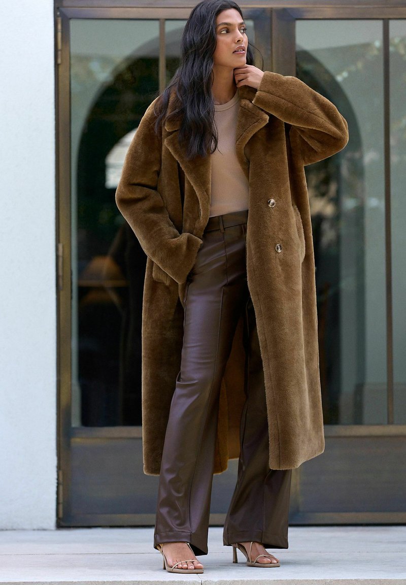 Manteau Femme Next Beige Taille 10 - Style Duffle Coat - Occasion En Très Bon état