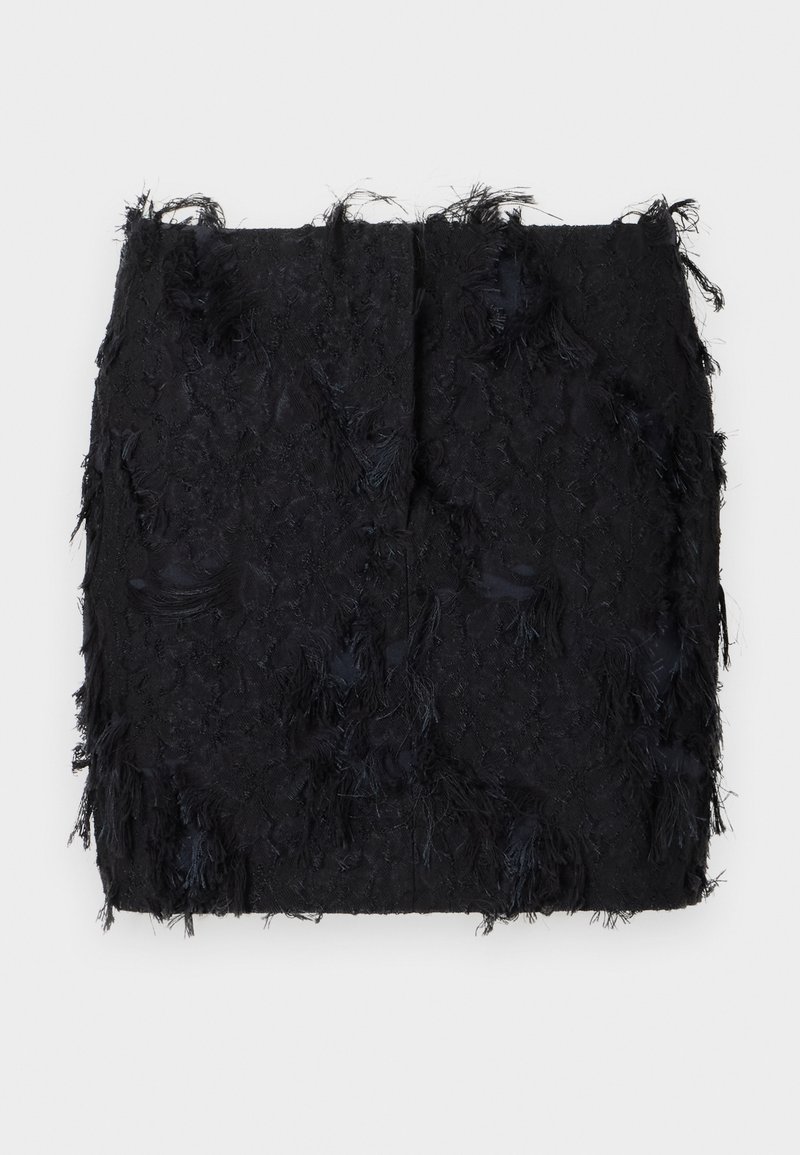 Samsøe Samsøe Minirok donkergrijs