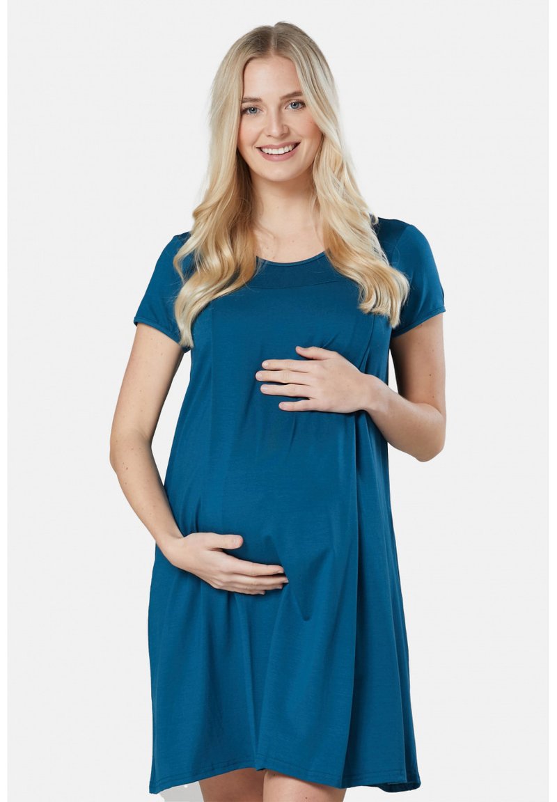 Damen Nachthemden | Chelsea Clark FOR CHILDBIRTH AND FEEDING Nachthemd green/grün - WB70011 Damen Nachthemden | Chelsea Clark FOR CHILDBIRTH AND FEEDING Nachthemd green/grün - WB70011