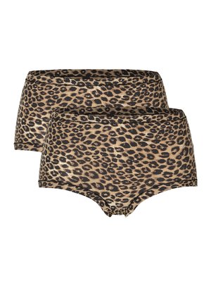 LEO SOLID PACK OF 2 IDA - Panties - leopard