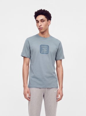 Nike Sportswear, SHOX TEE - T-shirt imprimé - stealth