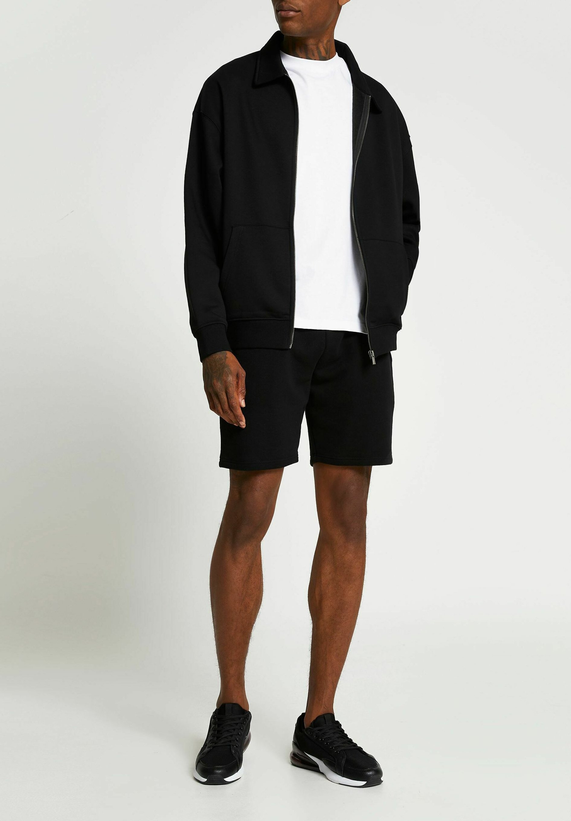 Homme BLACK OVERSIZED SHACKET - Gilet Homme BLACK OVERSIZED SHACKET - Gilet
