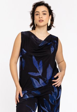 MIT DRUCK - Débardeur - blue