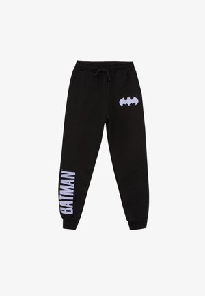 BATMAN - Tracksuit bottoms - black