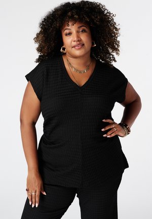 MS Mode MS MODE TOP NOT TRANSLATED - Blouse - black