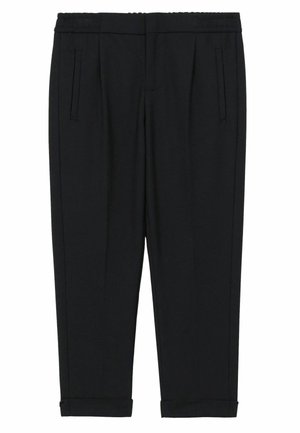 BRIGHTON RELAXED-FIT PLEATED TAPERED  - Pantalon classique - navy