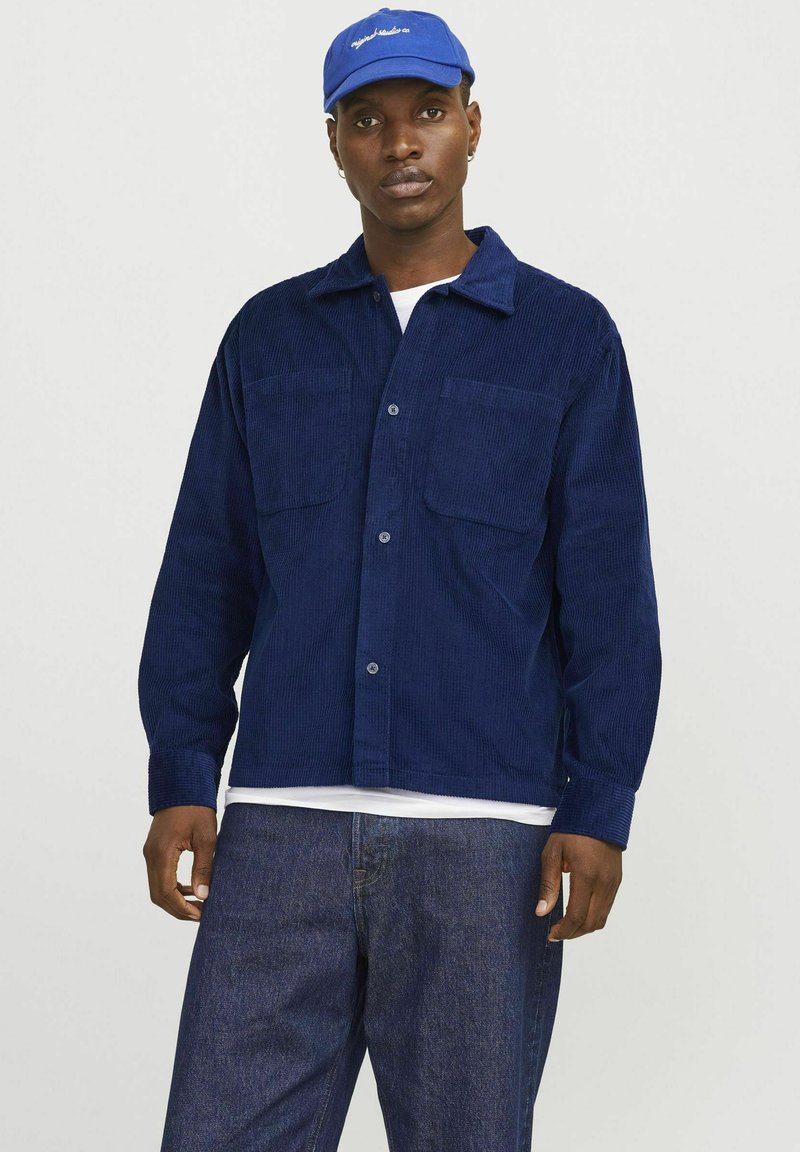 Jack & Jones WEIT GESCHNITTEN - Chemise - ocean cavern
