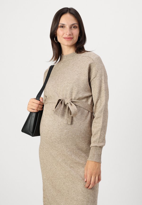 OLMLEVA BELT DRESS  - Jumper dress - beige3