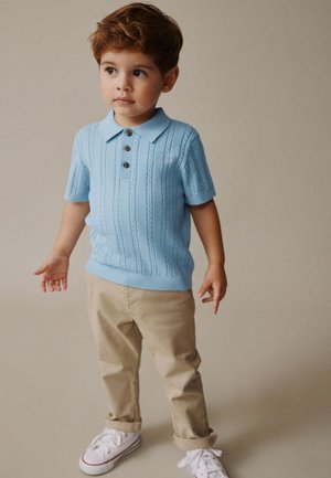 Next, REGULAR FIT - CABLE - Polo - blue