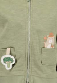 Blue Seven Sweater met rits - oliv