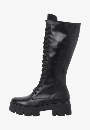 Marco Tozzi Platform-saappaat - black