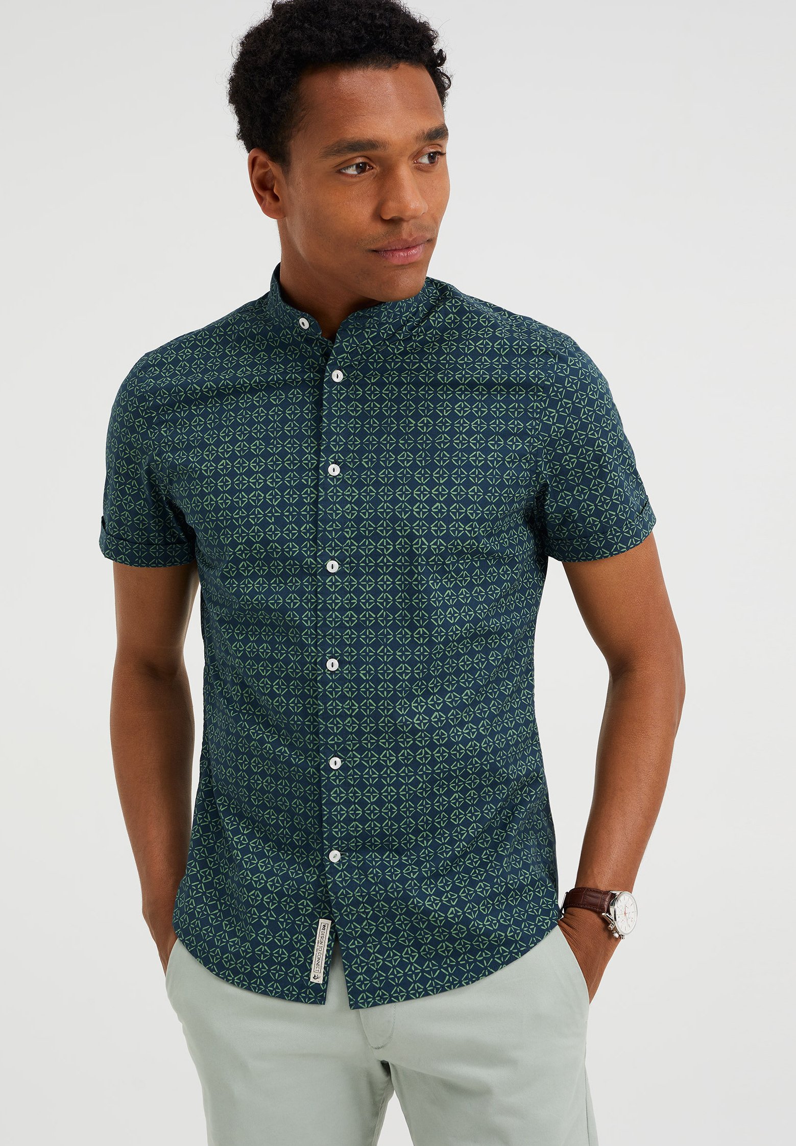 DeFacto MODERN FIT - Camisa - black/negro - Zalando.es
