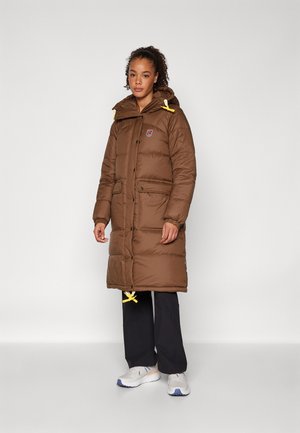 EXPEDITION LONG DOWN PARKA W - Down coat - dark oak