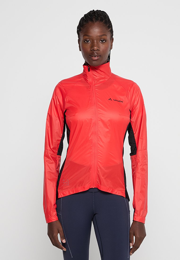 Vaude Lichte jas rood