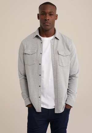 WE Fashion TALL FIT - Summer jacket - grey