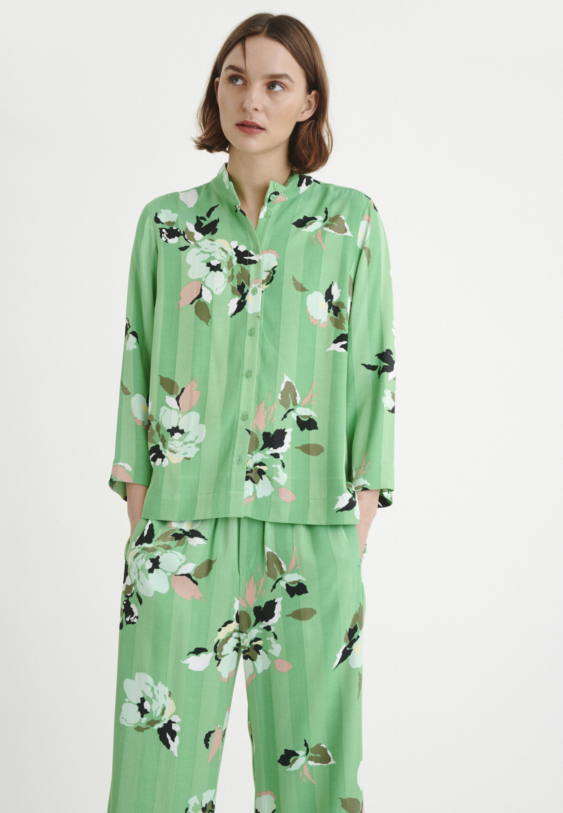 Groene InWear Damesartikelen • ZALANDO • Alles voor vrouwen InWear PAPINA ONECK Trui warm greenGroen Zalando.nl