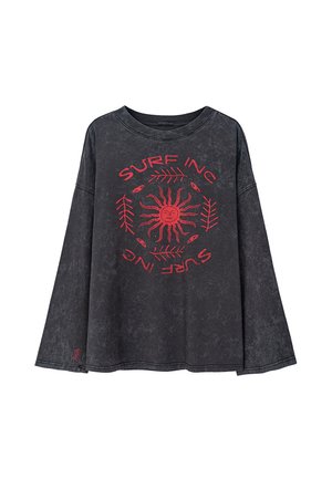 MOODY SUN  - Long sleeved top - stone grey