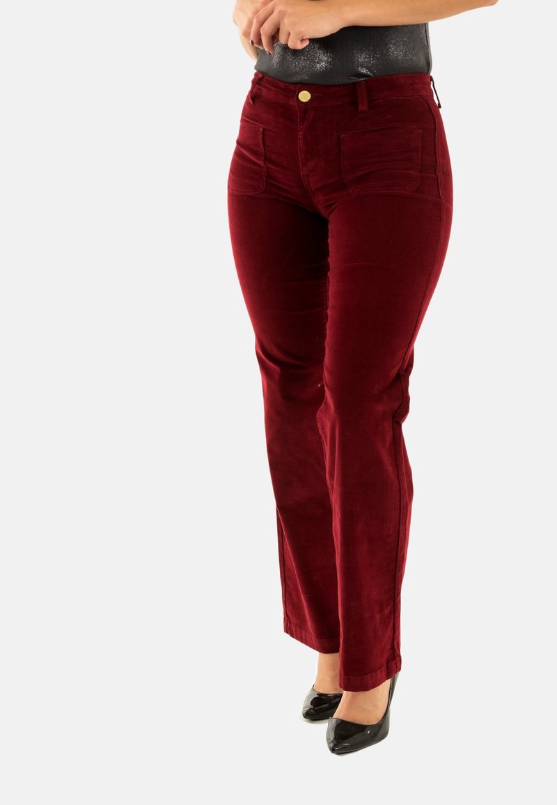 Pantalon Syven Petite Taille 30/32, Rouge/noir/blanc, Occasion, Homme