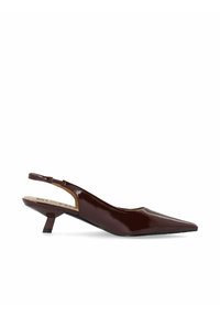 Bianco KRISTIN KITTEN SLINGBACK PATENT - Klassikalised kontsakingad - burgundy
