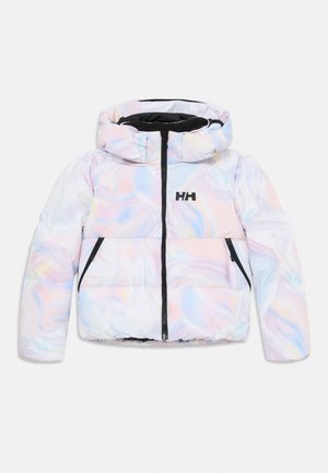 JR NORA SHORT PUFFY UNISEX - Lumilautailutakki - off-white/multi-coloured