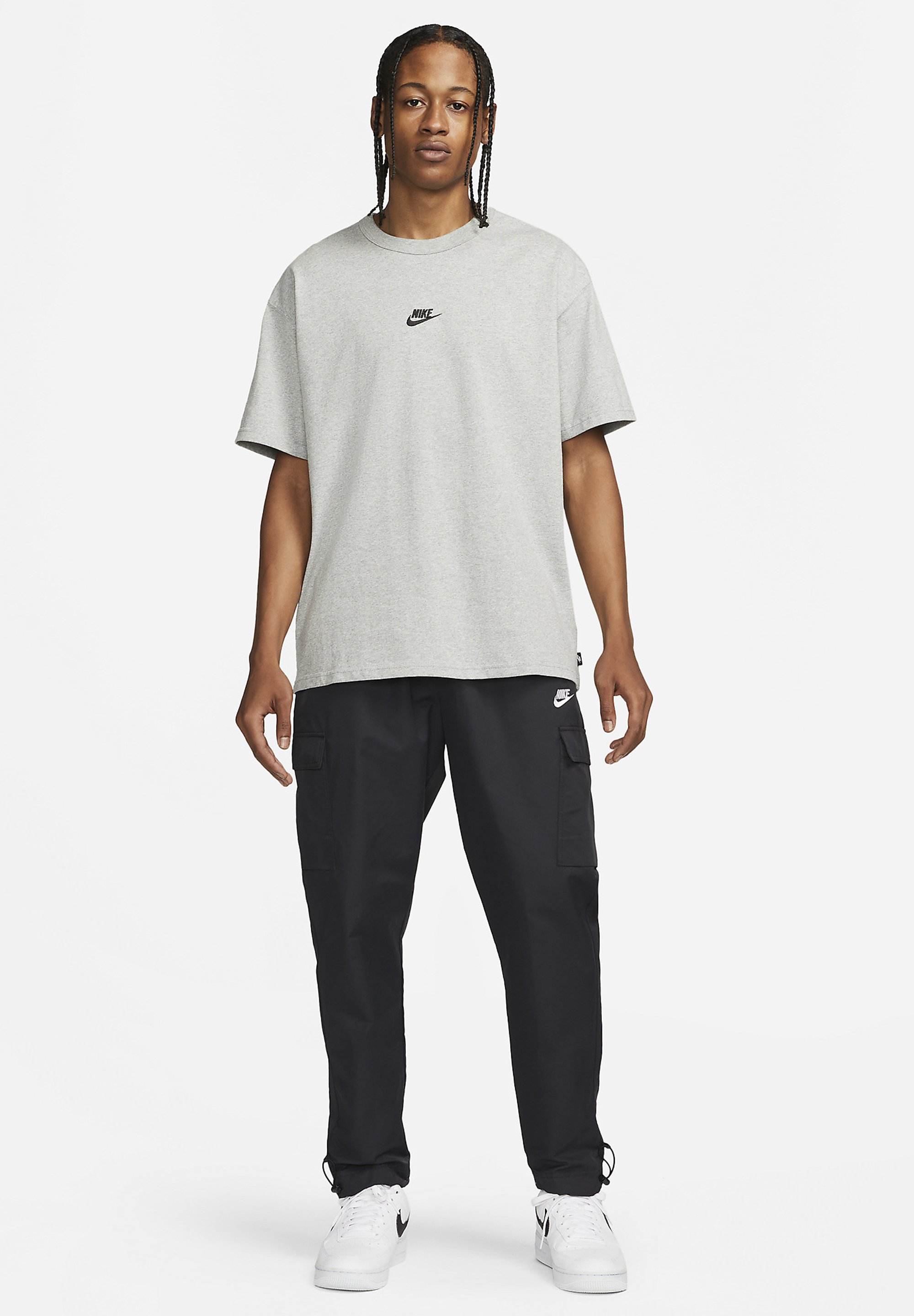 Nike Sportswear - T-shirt basic/szary - Zalando.pl