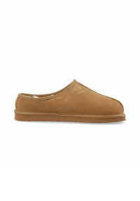 Bianco BIASNOWMAN - Pantofole - cognac