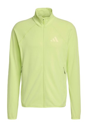 adidas Terrex, TERREX XPERIOR CLIMAWARM+ FLEECE JACKET - Fleecejas - semi frozen lemon
