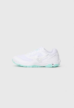 WAVE PHANTOM 3 - Handbollssko - white/blue tint