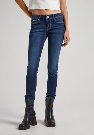 Jeans Skinny Fit - blue-black denim