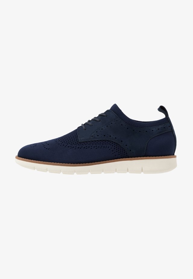 ECHO DERBY - Sportieve veterschoenen - navy