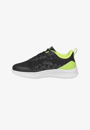 Kappa, KAPPA - SNEAKERS BASSA MODELLO: LOGO POSTIE JR - Scarpe da allenamento - black-green lime