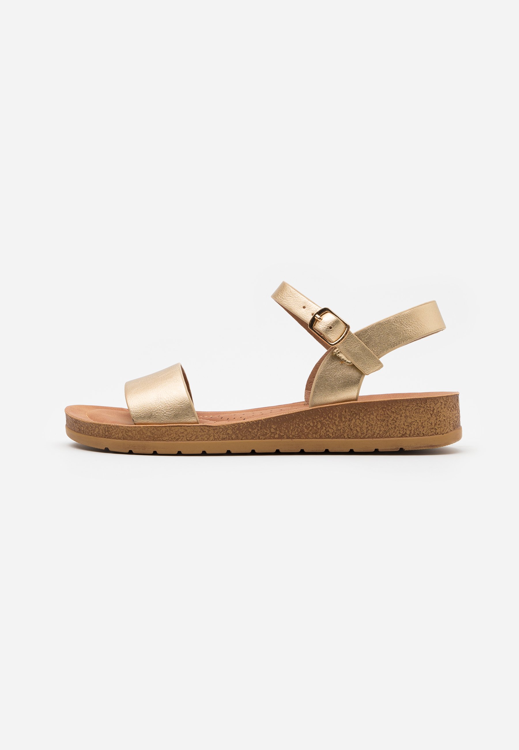 gold wedge sandals wide fit