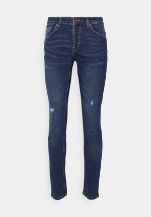 Only & Sons, ONSLOOM LIFE SLIM BOX - Karcsúsított farmerek - dark blue denim
