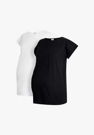JoJo Maman Bébé, 2-PACK - Basic póló - black