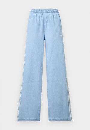 adidas Originals, WIDE LEG - Wide leg - light blue