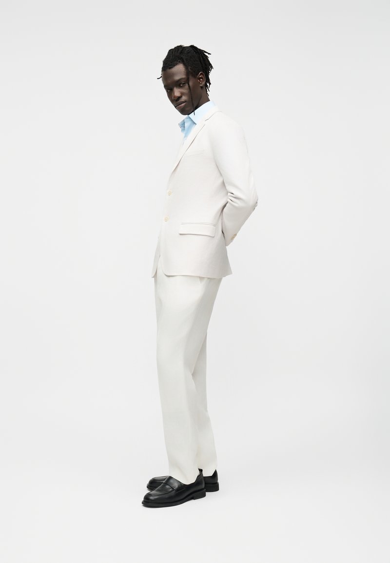 Calvin Klein SLIM SEASONAL TAILORING - Sako - white sand
