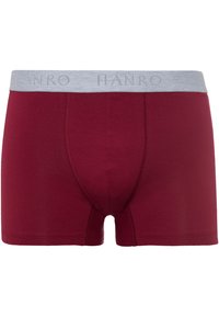 Hanro ESSENTIALS 2 PACK - Boxerkalsong - ruby/coal melange