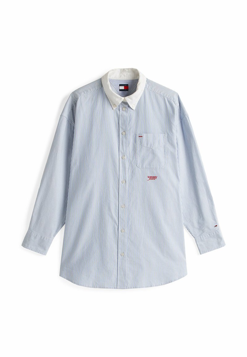 Tommy Jeans Overhemdblouse lichtblauw Tommy Jeans Overhemdblouse lichtblauw