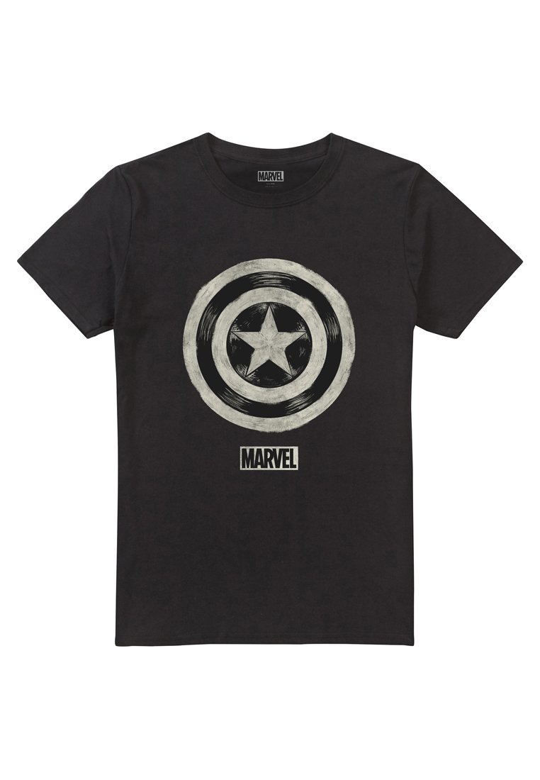 Marvel T-shirt print zwart Marvel T-shirt print zwart