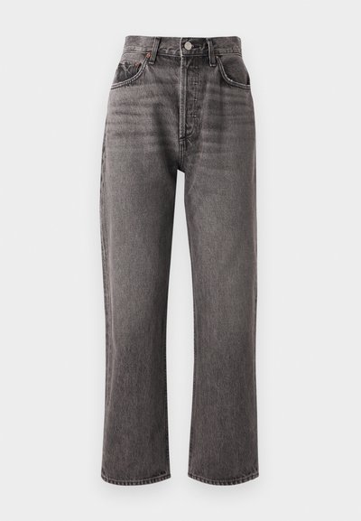 Agolde 90S PINCH WAIST CROP - Vaqueros rectos - grey