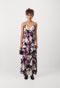 Gap Tall TIERED MAXI - Robe longue - black