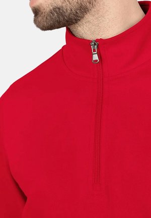 JAKO, JAKO FUSSBALL - TEAMSPORT TEXTIL - SWEATSHIRTS DOUBLETEX ZIPTOP - Sweatshirt - rot