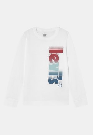 LONG SLEEVE GRAPHIC TEE UNISEX - Maglietta a manica lunga - white