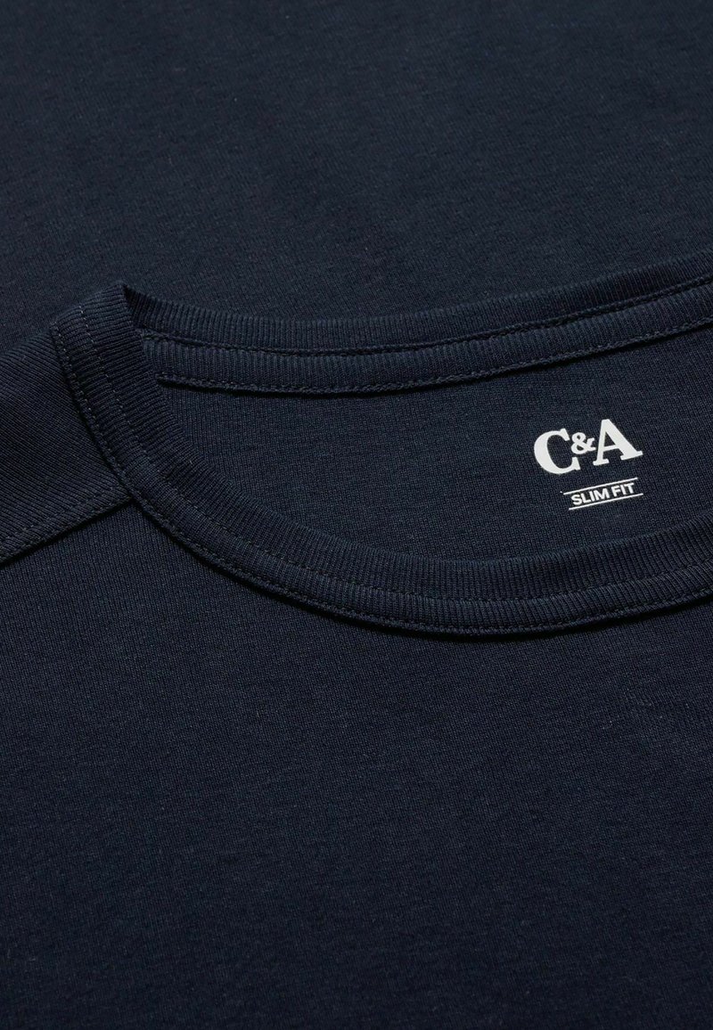 Herren T-Shirts basic | C&A T-Shirt basic dark blue/dunkelblau - BH33499 Herren T-Shirts basic | C&A T-Shirt basic dark blue/dunkelblau - BH33499