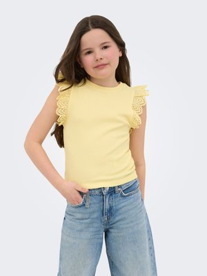 ONLY GIRLS KOGDREA LIFE - T-shirt basique - sunlight